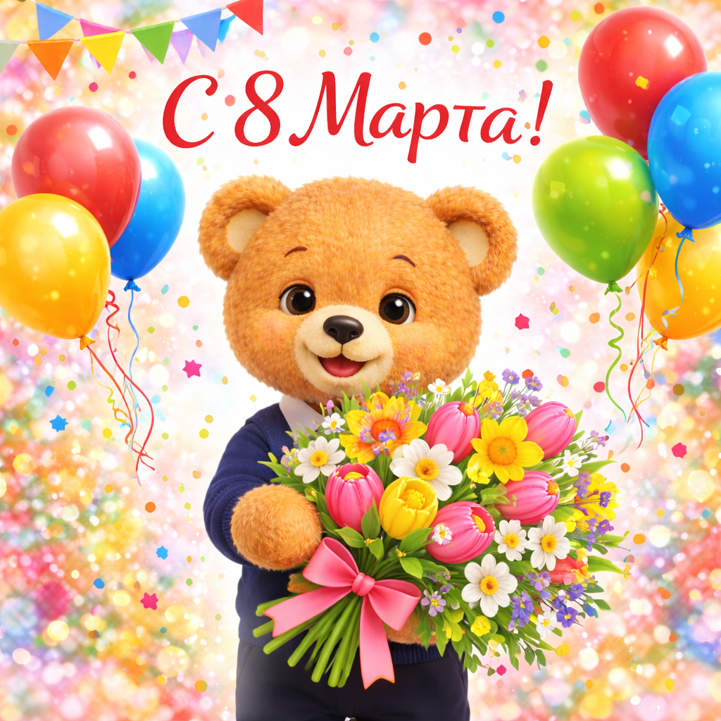С 8 Марта! 